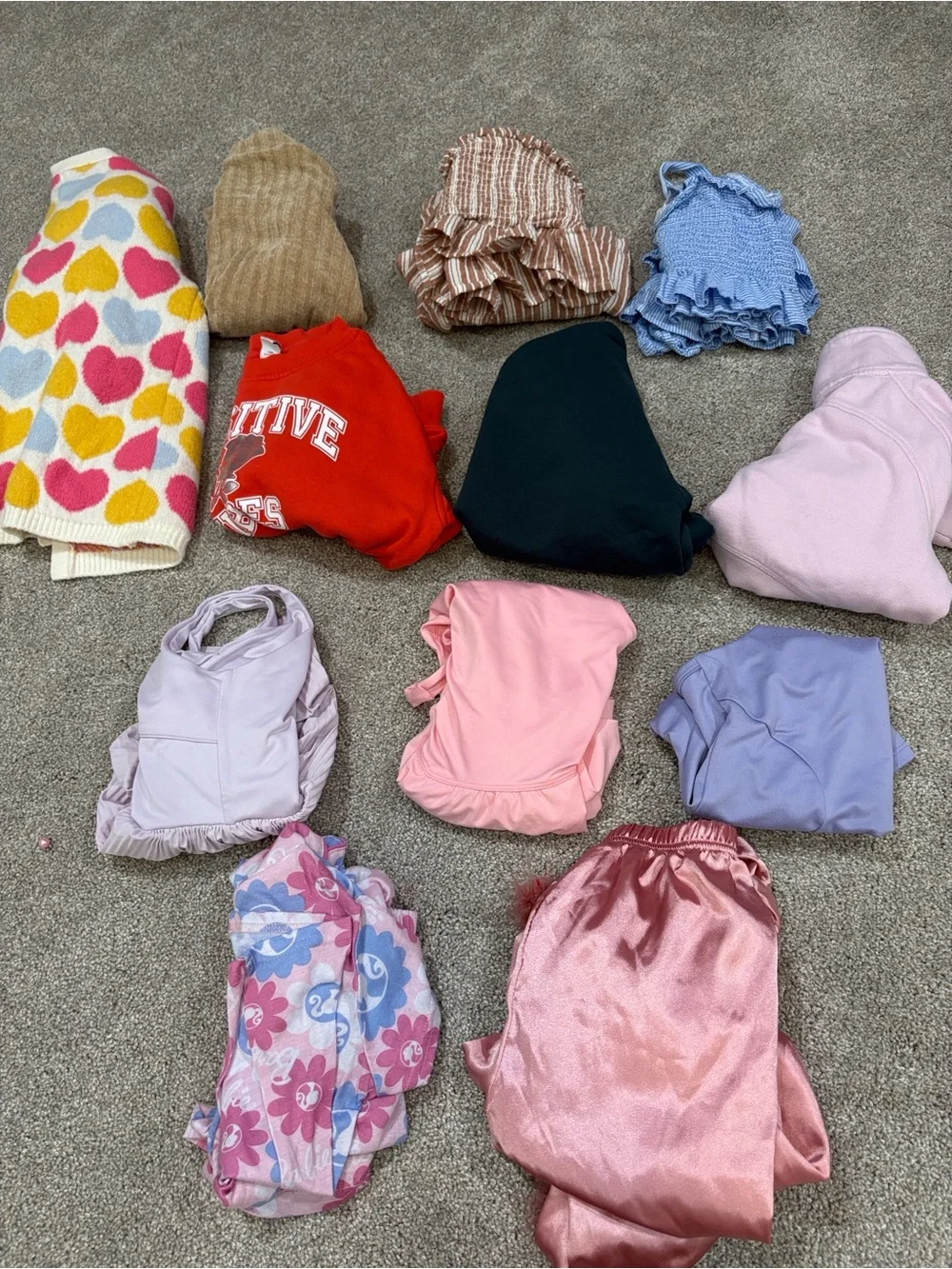 Mixed Girls Clothing Lot - Pastel & Bright Pieces